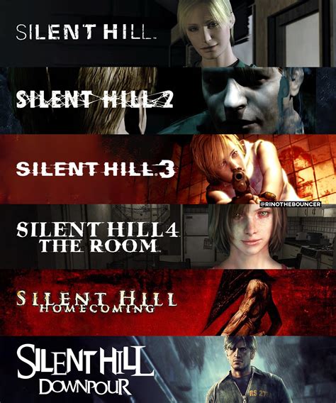 All Silent Hill Games and Films in Order of Release .